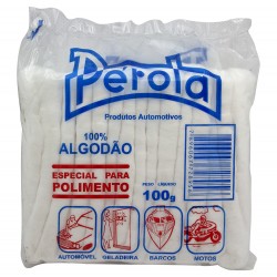 Algodão para Polimento 100 Gramas Extra Macio Algodão para Polimento 100 Gramas Extra Macio